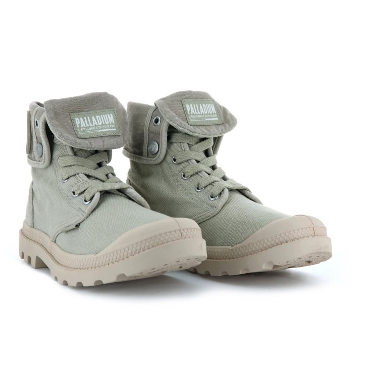 Palladium Baggy Women's Boots Mint | UK X794-WMT